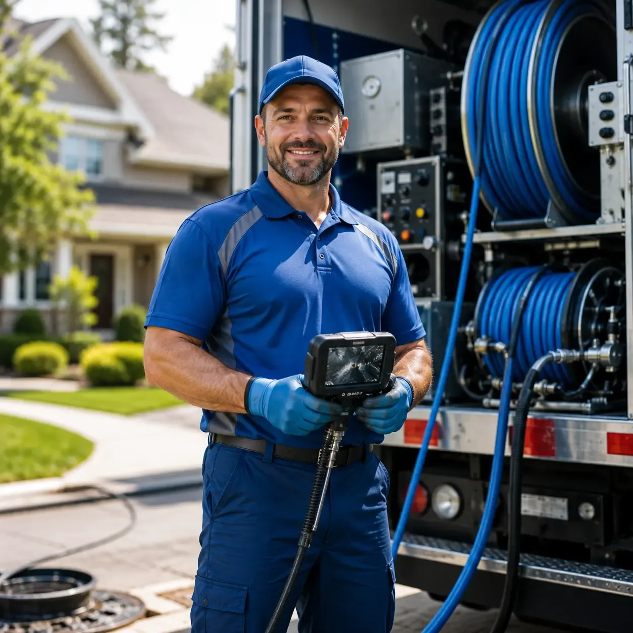Local outdoor drain cleaning specialists in Woodward, PA